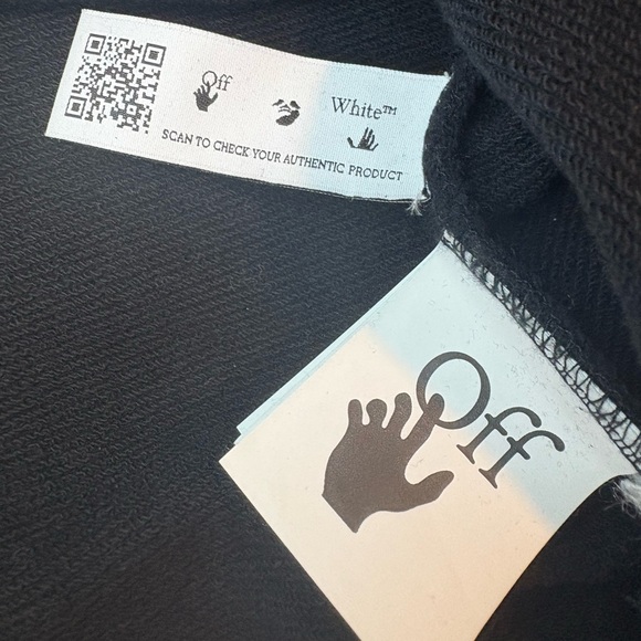 Off White Floral Arrow Sweater Dress - Picture 6 of 6